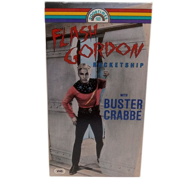 Flash Gordon VHS Movie Rocketship Vintage Science Fiction Buster Crabbe - Picture 4 of 8